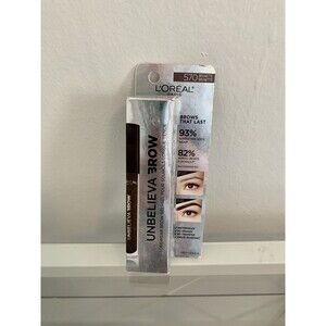 L'Oreal Paris Unbelieva-Brow Longwear Waterproof Tinted Brow Gel, 570 Brunette